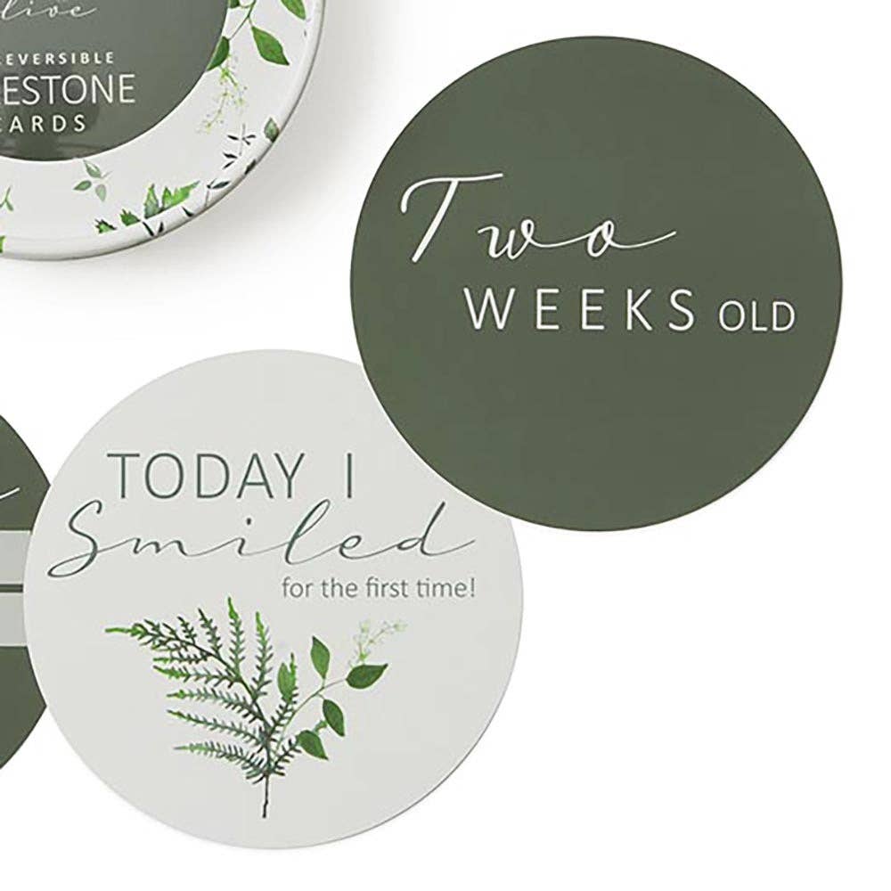 Enchanted & Olive Reversible Milestone Cards