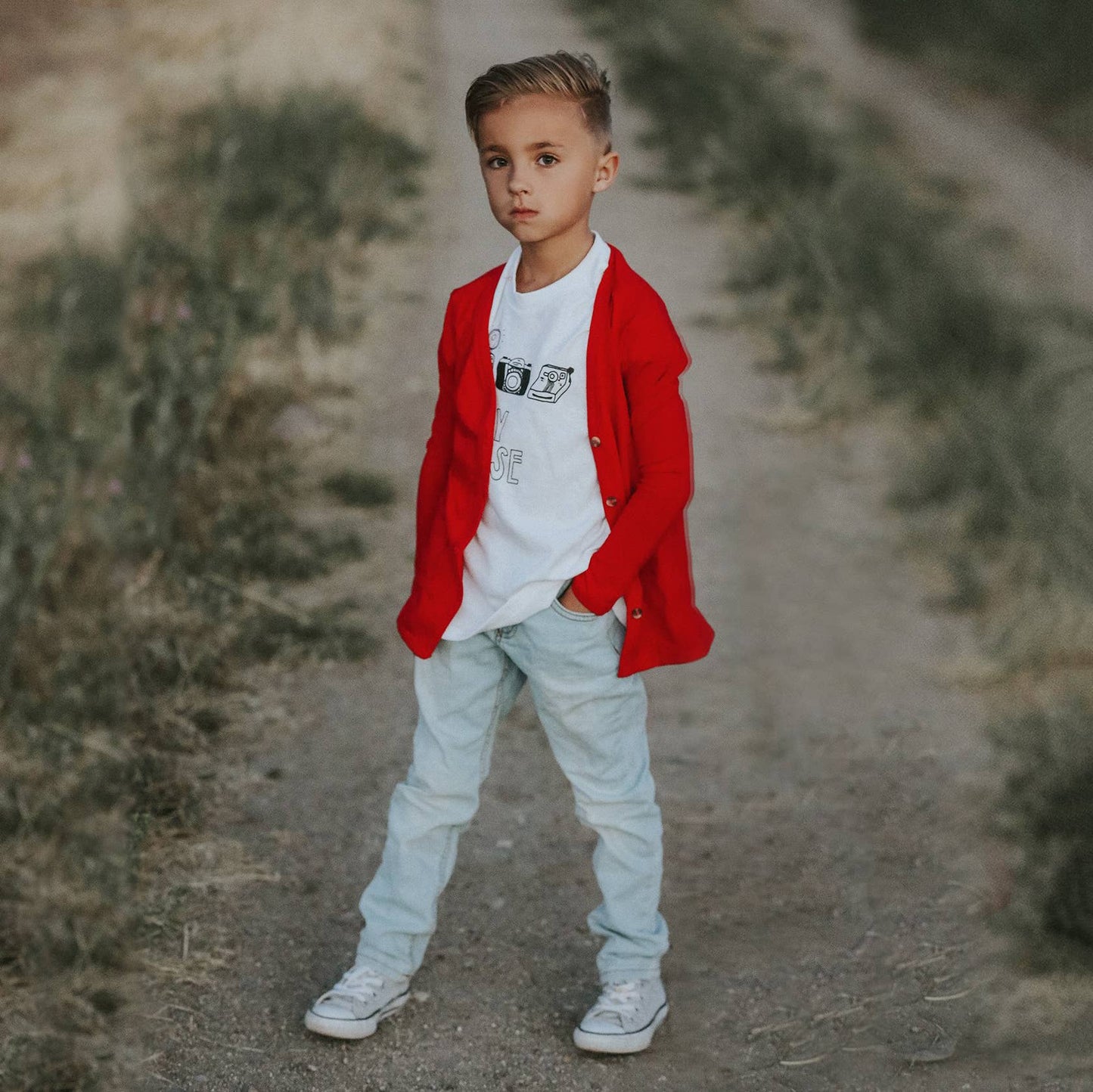 Red Cardigan