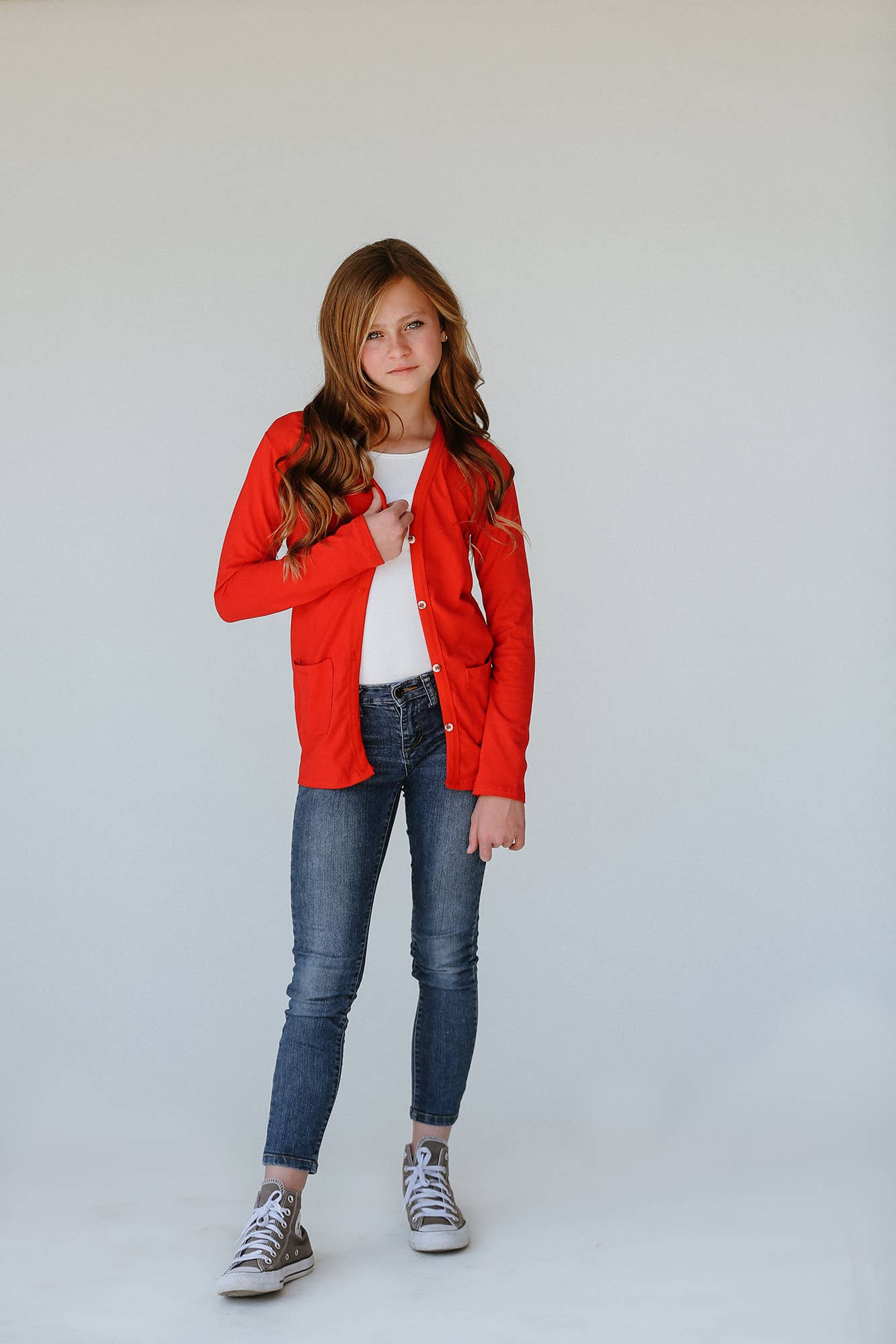 Red Cardigan