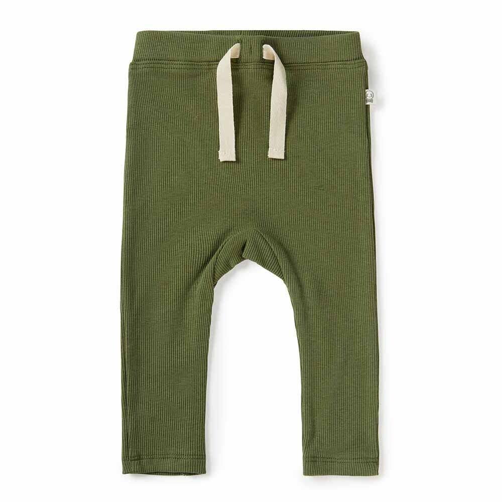 Olive Organic Pants