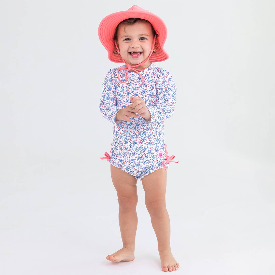 RuffleButts Cottage Tea Time One Piece Swimsuit