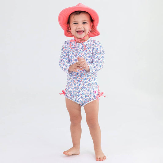 RuffleButts Cottage Tea Time One Piece Swimsuit