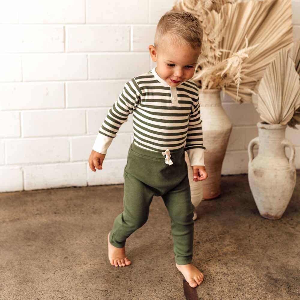 Olive Organic Pants