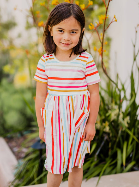 Striped Pocket Dress